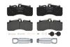 BREMBO Brake Pad Set, disc brake P A6 128S