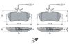 Bosch Brake Pad Set, disc brake 0 986 424 414