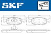 комплект спирачно феродо, дискови спирачки