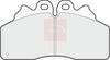 APEC Brake Pad Set, disc brake PAD1728