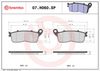 BREMBO Brake Pad Set, disc brake 07HO60SP