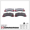 Bremsbelagsatz, Scheibenbremse