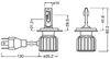 Osram Bulb, worklight 64193DWBRT-2HFB