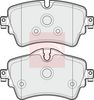 APEC Brake Pad Set, disc brake PAD2030