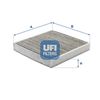 Filtr, vzduch v interiéru 54.122.00