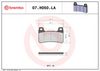 BREMBO Brake Pad Set, disc brake 07HO50LA