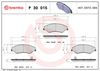 BREMBO Brake Pad Set, disc brake P 30 015
