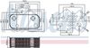 Nissens Oil Cooler, engine oil 90712