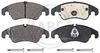 Комплект гальмівних колодок, дискове гальмо A.B.S. 37728