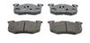 Sada brzdových destiček, kotoučová brzda FDB558