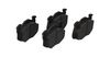 Sada brzdových destiček, kotoučová brzda 301155A