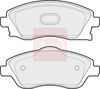 APEC Brake Pad Set, disc brake PAD1221
