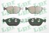 Комплект тормозных колодок, дисковый тормоз LPR 05P881 (21484, 21485, 05P881)