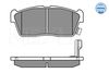 Meyle Brake Pad Set, disc brake 025 235 0715