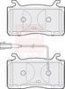 APEC Brake Pad Set, disc brake PAD2206B