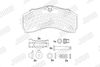 Sada brzdových destiček, kotoučová brzda 2924605390