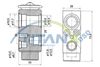 Expanzní ventil, klimatizace XV129003