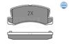 Meyle Brake Pad Set, disc brake 025 218 3315/W