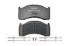 Sada brzdových destiček, kotoučová brzda FCV1387B