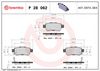 BREMBO Brake Pad Set, disc brake P 28 062