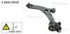 носач, окачване на колелата