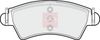 APEC Brake Pad Set, disc brake PAD1231