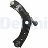 носач, окачване на колелата