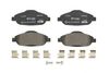 BREMBO Brake Pad Set, disc brake P 61 101X