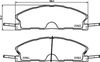 Комплект тормозных колодок, дисковый тормоз HELLA PAGID 8DB 355 025-071 (T2535, 25902, 25903, 25904, 8855D1611, 8881D1611)