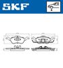 Sada brzdových destiček, kotoučová brzda VKBP 80260