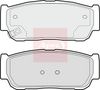 APEC Brake Pad Set, disc brake PAD1380