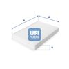 Filtr, vzduch v interiéru 53.161.00