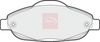 APEC Brake Pad Set, disc brake PAD1609