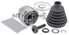 каре комплект, полуоска