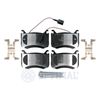 Комплект тормозных колодок, дисковый тормоз OPTIMAL BP-12863