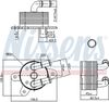 Nissens 90842 Oil Cooler, automatic transmission