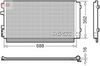 Конденсатор, кондиционер DENSO DCN23038
