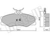 Комплект тормозных колодок, дисковый тормоз METELLI 22-0636-0 (D0338, 20979)