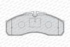 Sada brzdových destiček, kotoučová brzda FVR1791