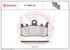 BREMBO Brake Pad Set, disc brake 07BB3884