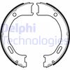 Комплект тормозных колодок, стояночная тормозная система DELPHI LS2076