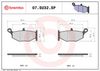 BREMBO Brake Pad Set, disc brake 07SU32SP