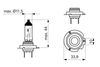 Bosch Headlight Bulb 1 987 302 091 (1987302091)
