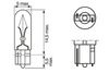 Bosch Bulb, interior light 1 987 302 208