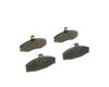 Sada brzdových destiček, kotoučová brzda 0 986 494 924