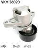 SKF Tensioner Pulley, V-ribbed belt VKM 36020