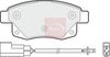 APEC Brake Pad Set, disc brake PAD1477