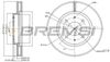 Гальмівний диск BREMSI CD7845V (DBB845V)
