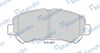 Комплект тормозных колодок, дисковый тормоз MANDO MBF015236