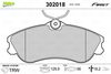 Valeo 302018 Brake Pad Set, disc brake